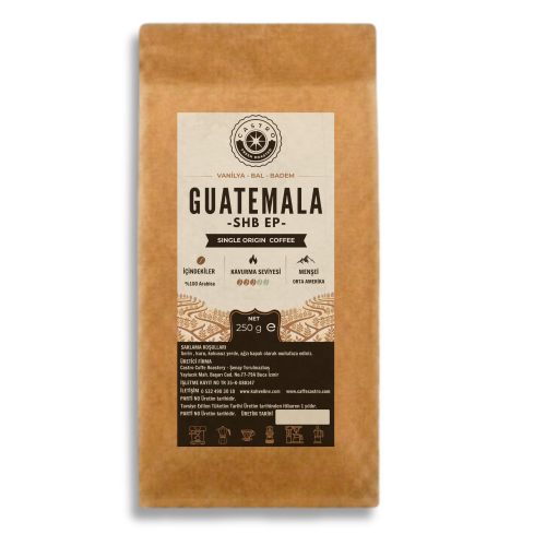 Castro Guatemala SHB EP Kahve 250 Gr. Castro Guatemala SHB EP Kahve 250 Gr.
